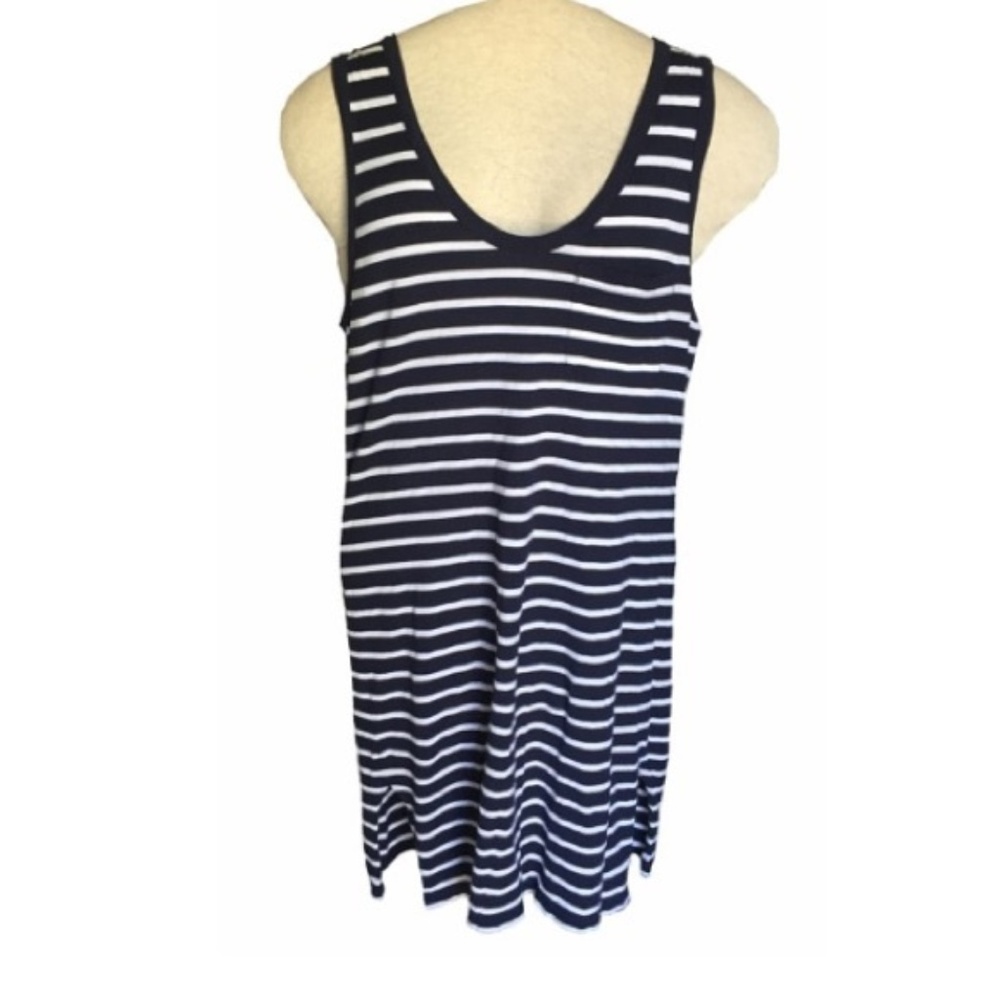 J.Crew Striped Cotton Tank Dress